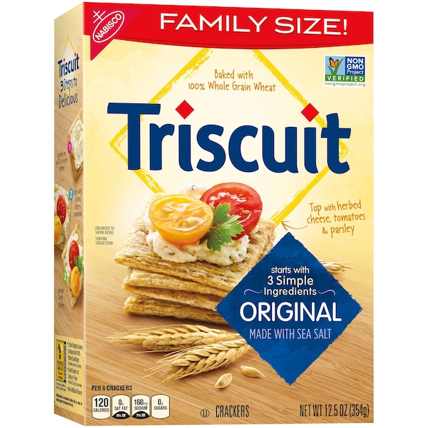 Nabisco Original Triscuit Crackers 12.5 Oz., PK12